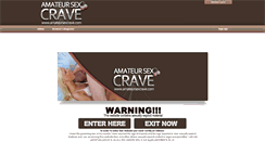 Desktop Screenshot of amateursexcrave.com